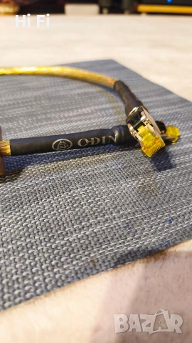 Аудиофилски LAN кабел (Реплика на Nordost Odin) – 83 см, снимка 4 - Други - 53388902