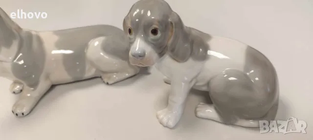 Порцеланови фигурки, кученца, снимка 3 - Антикварни и старинни предмети - 49643059