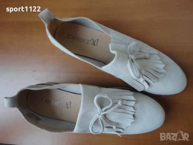 N37 Caprice/естествена кожа/дамски обувки, снимка 3 - Дамски ежедневни обувки - 53826307