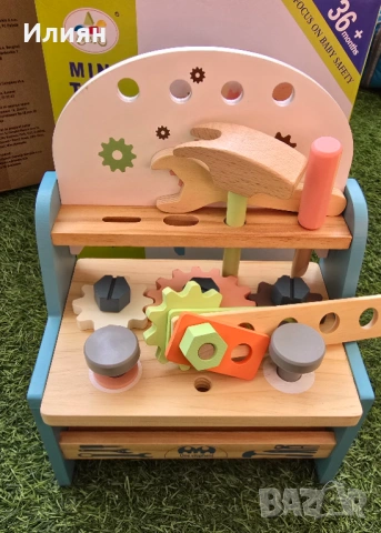 Дървени инструменти за игра 36м+, снимка 2 - Образователни игри - 53788331