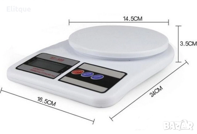 Домакинска електронна везна SF-400, снимка 2 - Везни - 52872618