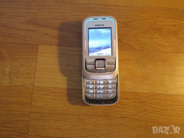 Плъзгащ телефон, телефон слайд с копчета NOKIA 6111, НОКИА 6111- 2005г. - работещ.