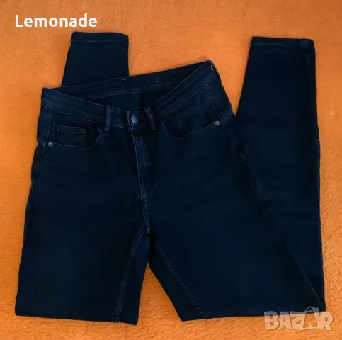 Дамски дънки с висока талия 36 размер, снимка 2 - Дънки - 48924974