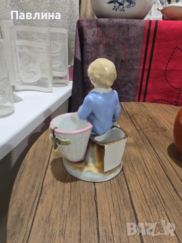 Порцеланова немска фигурка, снимка 3 - Статуетки - 52850684