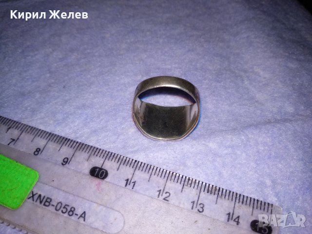 ВЕЛИКОЛЕПЕН МАСИВЕН СРЕБЪРЕН ХУДОЖЕСТВЕНО ОРНАМЕНТИРАН АРТ ПРЪСТЕН ВИСОКА ПРОБА СРЕБРО с НИЕЛО 38740, снимка 16 - Пръстени - 41730296
