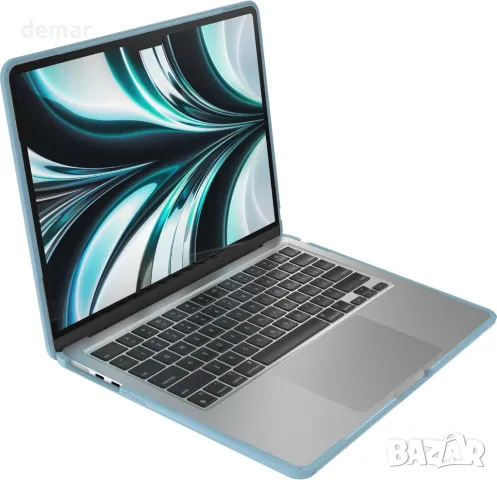 Калъф OtterBox MacBook за Apple MacBook Air 13" M2 & M3 2024, син, снимка 3 - Лаптоп аксесоари - 48495967