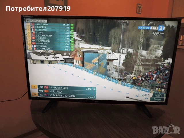 Телевизор LG 43'' LED LG 43LH510V, снимка 2 - Телевизори - 53425423