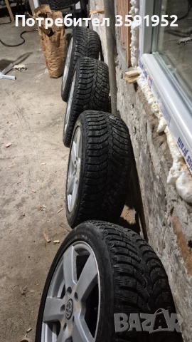 Джанти с гуми 5.112 16 ки, снимка 3 - Гуми и джанти - 53646129