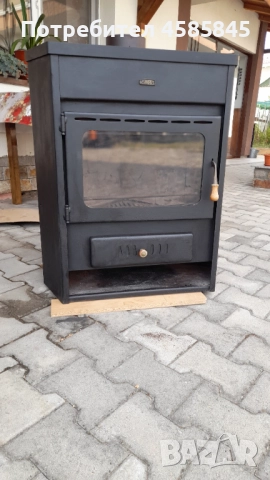 Камина на дърва с водна риза Прити AM W12, 13.3kW – втора употреба., снимка 5 - Камини - 51626546