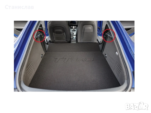 Държачи за кора на багажник на Audi TT 8J, снимка 5 - Части - 52288809