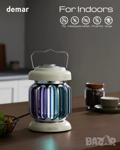 GeckoMan Hybrid Spectrum електрически убиец на насекоми, 15W, снимка 3 - Други стоки за дома - 51417693