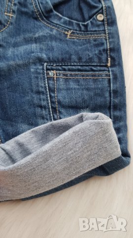 Пуловер H&M и ватирани дънки за бебе 74-80см., снимка 4 - Комплекти за бебе - 42415811