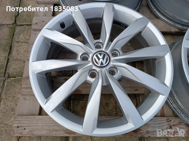 Лети джанти 17ки 5х112 VW, снимка 5 - Гуми и джанти - 52821839