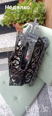 Стар иконостас,триптих,дърворезба,1934г., снимка 5 - Други ценни предмети - 51344374