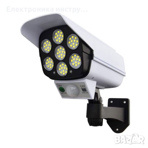 Соларна LED улична лампа под формата на камера Jianlips JLP - 2178, снимка 3 - Соларни лампи - 42253807