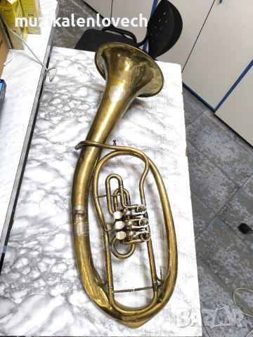 Bb Baritone instrumentenfabrik Christian Reiner - баритон, басфлигорна made in Germany