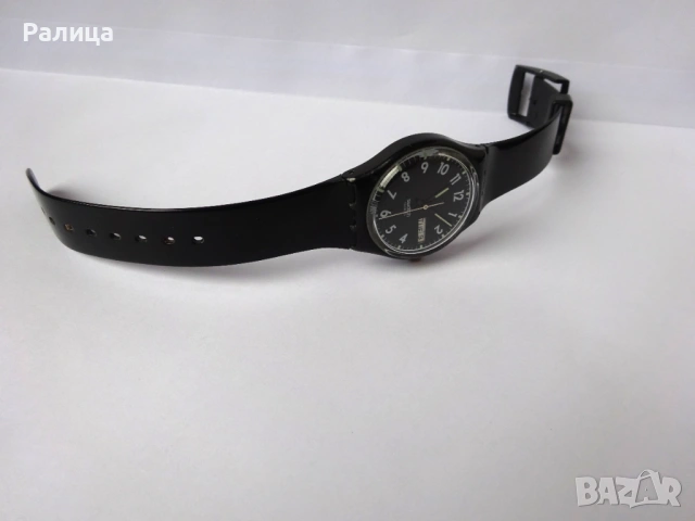 Кварцов часовник  Swatch с ден и дата, снимка 6 - Мъжки - 53054508