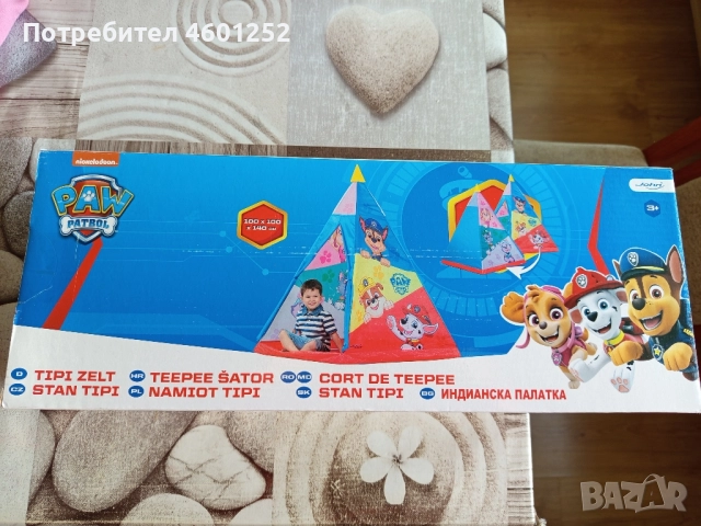Детска палатка Paw Patrol, снимка 2 - Други - 51829028