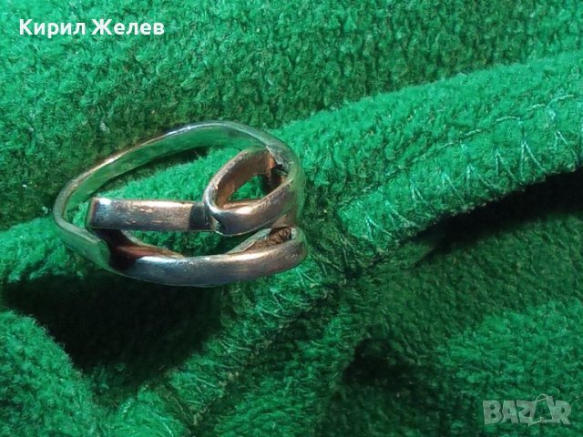 СТИЛЕН АЖУРЕН АРТ СРЕБЪРЕН ПРЪСТЕН СРЕБРО 925 РЪЧНА БИЖУТЕРСКА ИЗРАБОТКА 43181, снимка 17 - Пръстени - 44610425