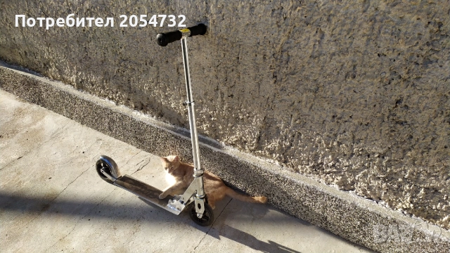 Сгъваема тротинетка с крачна спирачка, снимка 9 - Скейтборд, ховърборд, уейвборд - 51513925
