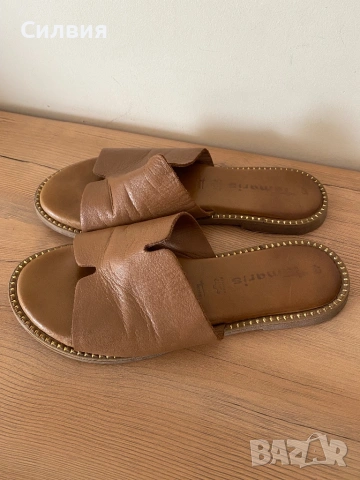 Tamari’s дамски чехли от естествена кожа, снимка 2 - Чехли - 53811472