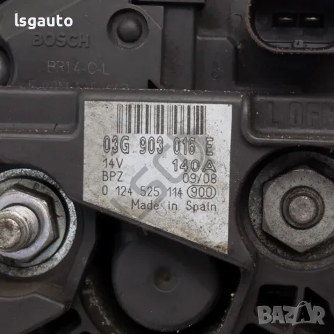 Алтернатор AUDI A4 (B8) 2008-2015 ID: 144380, снимка 3 - Части - 49489495