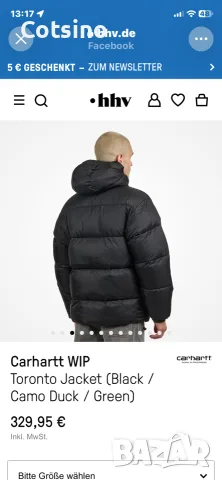 carhartt мъжко зимно яке , снимка 2 - Якета - 56249484