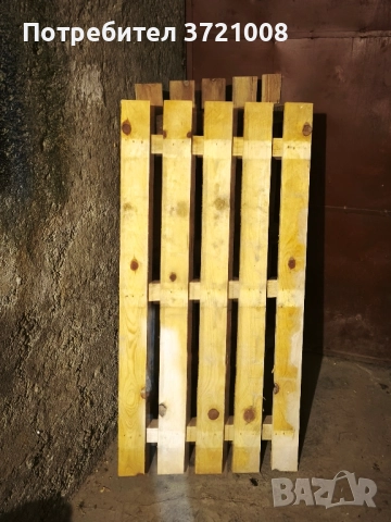 Дървен палет скара решетка