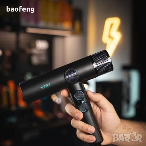 Нов 32 части VGR Stepless 4 в 1 за барбер / фризьори Професионален комплект машинки за подстригване , снимка 4 - Фризьорски принадлежности - 53525179