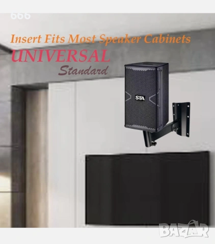 Професионални Стенни стойки за високоговорители, снимка 4 - Други стоки за дома - 53514471