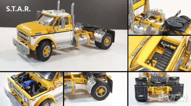 Шевролет Камион C60 Умален Модел Мащаб 1:24 Chevrolet C60 Truck Scale 1/24