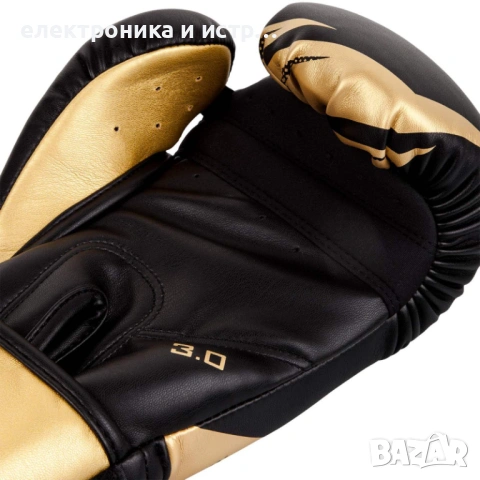 Боксови Ръкавици VENUM сини, голд , снимка 4 - Бокс - 53268793