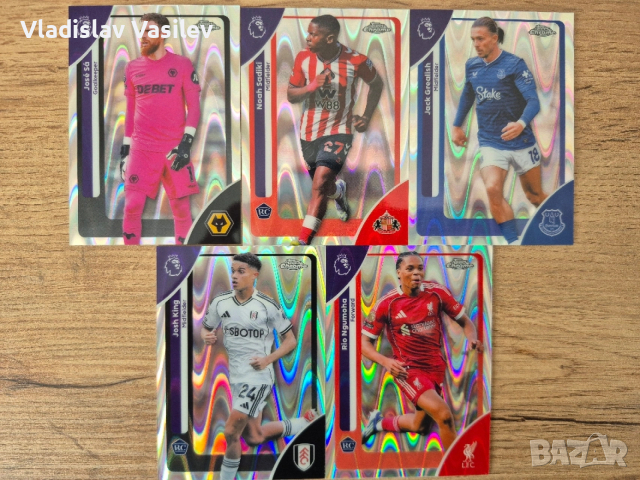 Topps Premier League 25/26 Chrome, снимка 4 - Колекции - 53646401