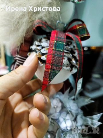 Ръчно изработени Коледни играчки, снимка 2 - Декорация за дома - 52685285