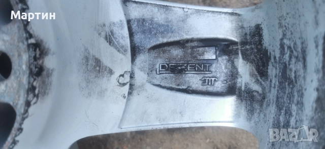 Алуминиеви джантиъс DEZENT 17 5Х112 ET 30 8j, снимка 6 - Гуми и джанти - 52891996