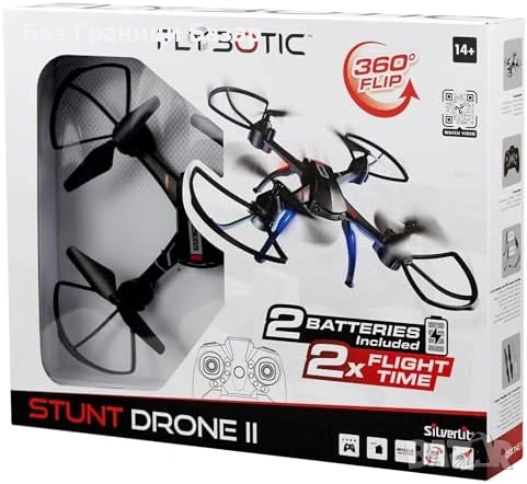 Нов 2.4GHz дрон за трикове, 360° flips, 2 батерии, 2 скорости за деца, снимка 5 - Други - 52495886