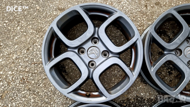 Ситроен 16 4х108 лети джанти Citroen C3 C4 DS3 DS4. 4x108, снимка 6 - Гуми и джанти - 53572107