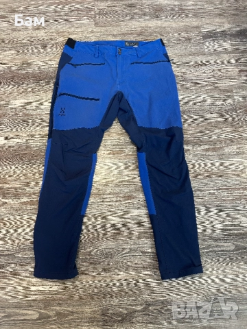 Мъжки!Стреч софтшел панталон Haglofs Zicron Pants размер ХЛ , снимка 2 - Панталони - 52850620