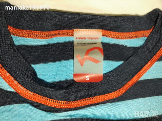 РЕЗЕРВИРАНА Kari Traa (S) дамска термо блуза мерино 100% Merino Wool, снимка 7 - Спортни екипи - 51394091