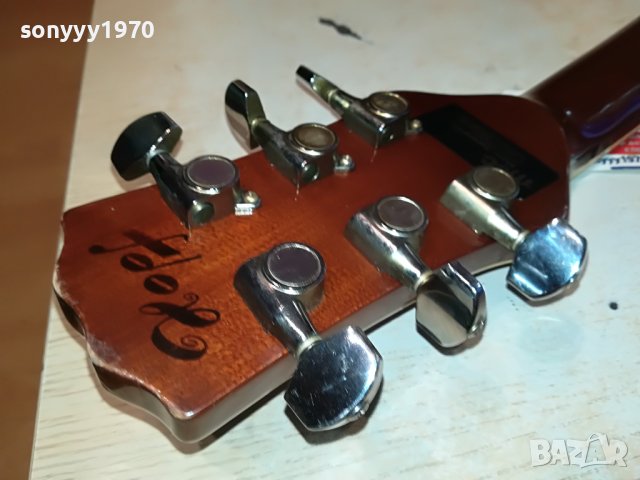 hopf-колекционерска китара с дърворезба внос germany 0406231030, снимка 3 - Китари - 40951392