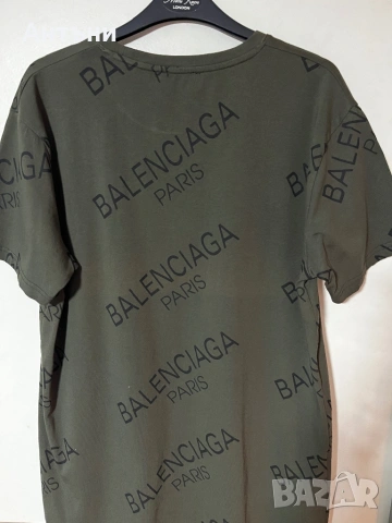 Тениска с къс ръкав на Баленсиага, снимка 2 - Тениски - 53114319