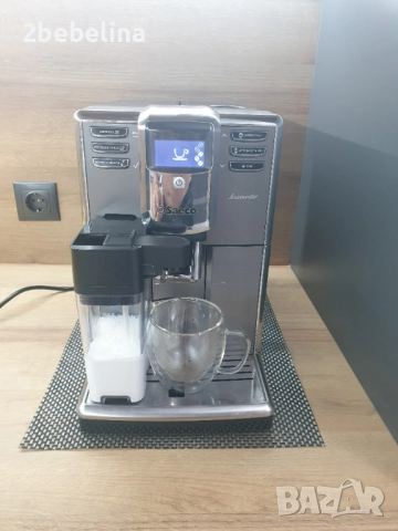Saeco Inkanto HD - внос , с кана за мляко и консумативи, снимка 4 - Кафемашини - 52339475