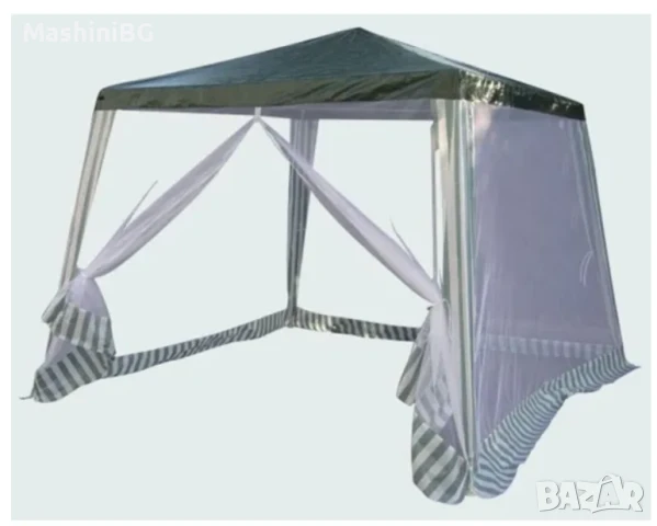 ПРОМО 18% Градинска шатра с комарници HERLY 45819/ 3х3/2.4х2.4х2.4м, снимка 1