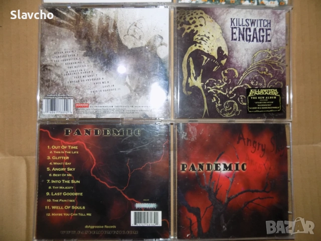 Дискове на - Runrig- live/Red Harvest – Nomindsland/Killswitch Engage/Pandemic –Angry Sky , снимка 10 - CD дискове - 39481377