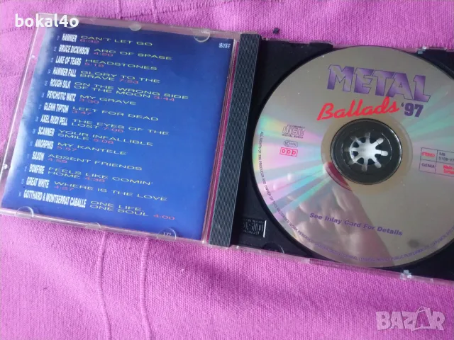Metal Ballads, снимка 2 - CD дискове - 48251032