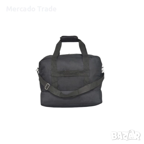 Чанта за ръчен багаж Mercado Trade, 2854, Текстил, Черен, снимка 3 - Куфари - 52241071