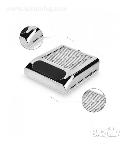 НАСТОЛЕН ПРХОУЛОВИТЕЛ С ФИЛТЪР - 80 ВАТА - КОД 3192, снимка 10 - Продукти за маникюр - 33887937