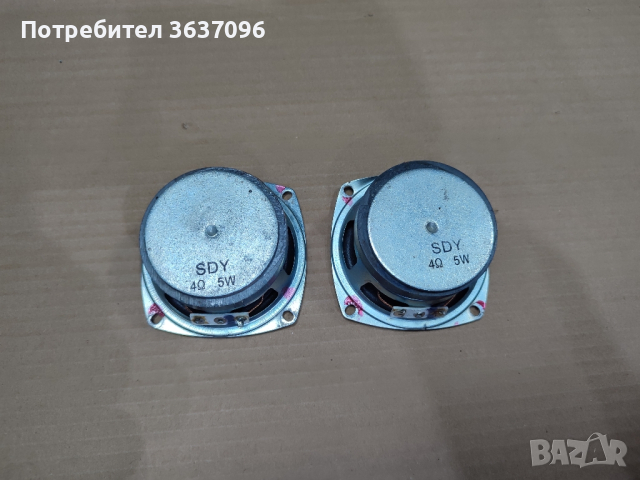 2бр. широколентови говорители 5W 4 ohm, снимка 3 - Тонколони - 44673291