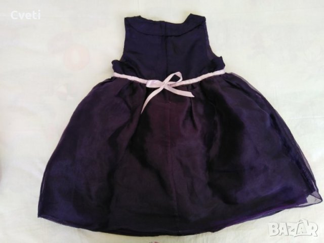 рокля 92 в лилаво, снимка 10 - Бебешки рокли - 34759507