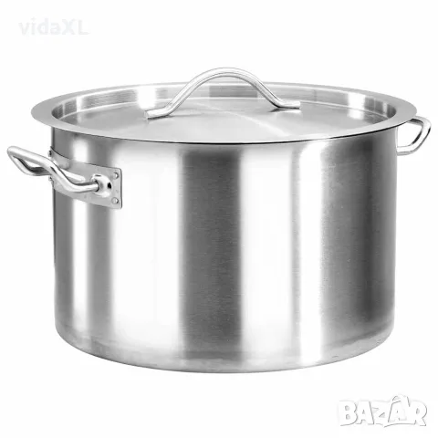 vidaXL Тенджера 24 л 36x24 см неръждаема стомана（SKU: 51138）